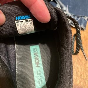 Women’s Hoka shoes.